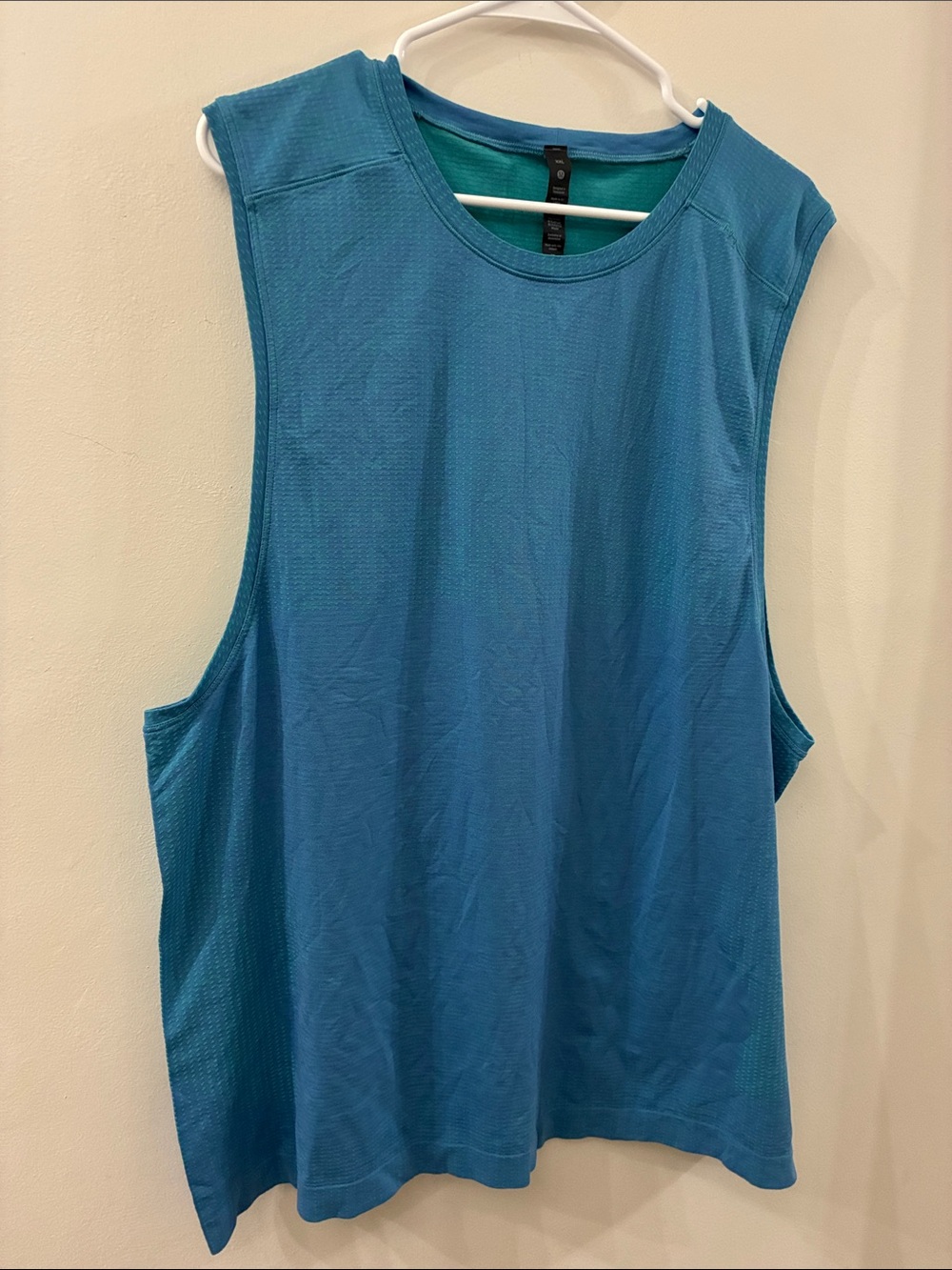Lululemon men’s XXL Teal Blue Athletic Muscle Tank Top